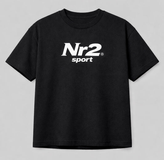 Nr2 Sport Tee Black